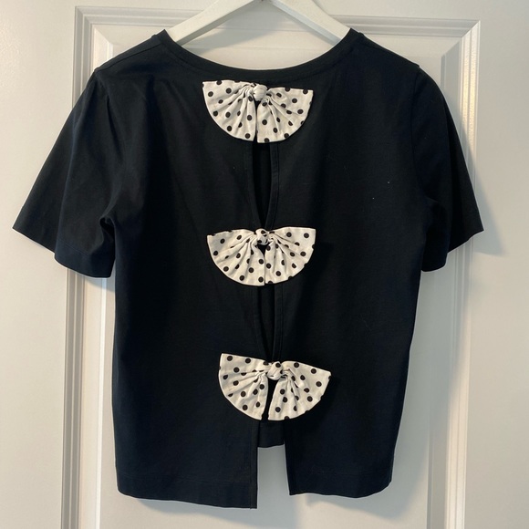 Club Monaco open back tshirt - Picture 2 of 2